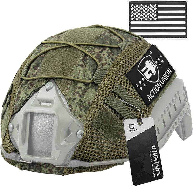 ACTIONUNION Tactical Airsoft Helmet Cover for PJ/BJ/MH Helmet - Image 1